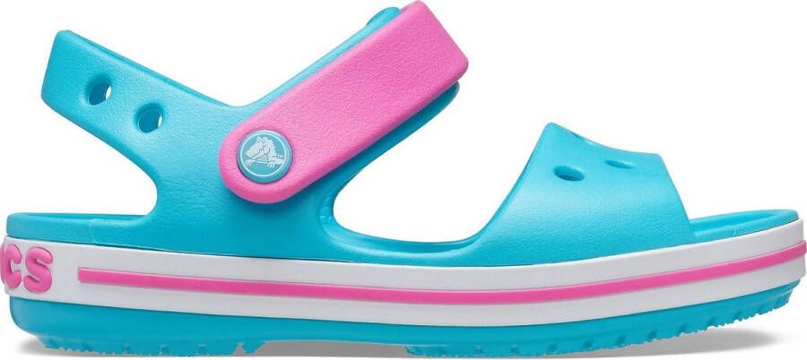 Crocs Slippers Meisjes licht blauw roze