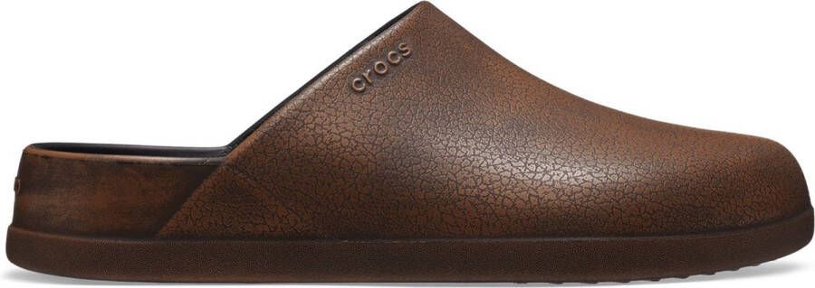 Crocs Gebrande Dylan Klomp Chic en Comfortabel Brown Heren