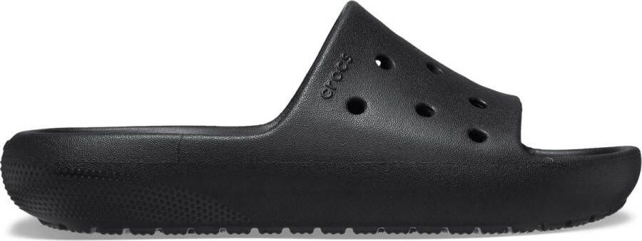 Crocs Kid's Classic Slide V2 Sandalen maat C13 zwart