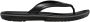 Crocs Crocband Flip Unisex Slippers Black Slate Grey - Thumbnail 1