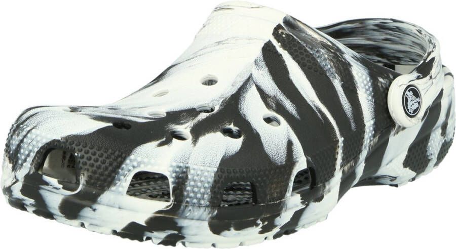 Crocs Classic Marbled Clog White Black Schoenmaat 39 40 Slides & sandalen 206867 103