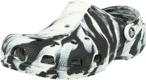 Crocs Classic Marbled Clog White Black Schoenmaat 42 43 Slides & sandalen 206867 103