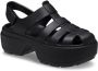 Crocs Stomp Fisherman Sandalen Zwart Vrouw - Thumbnail 1