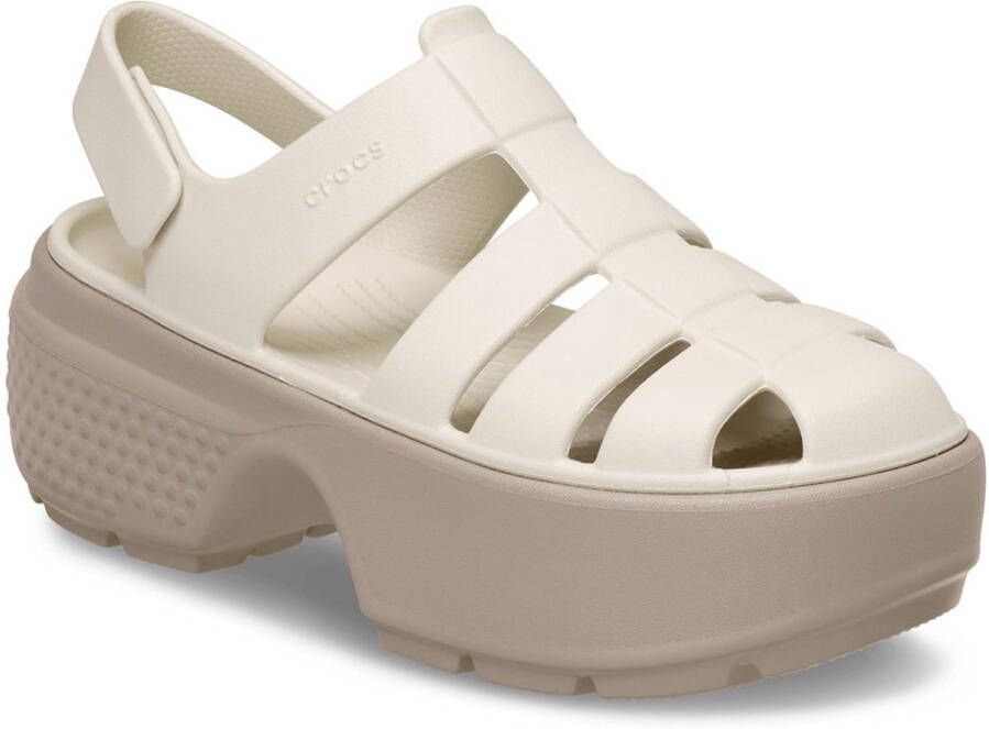 Crocs Stomp Fisherman Slippers Wit Man Vrouw