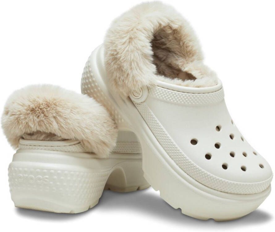 Crocs Stomp Lined Clog Stucco M2 W4