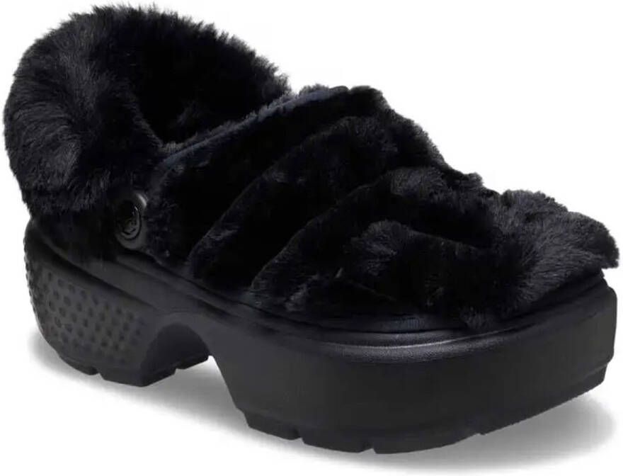 Crocs Stomp Lined Quilted Clog Black M7 W9