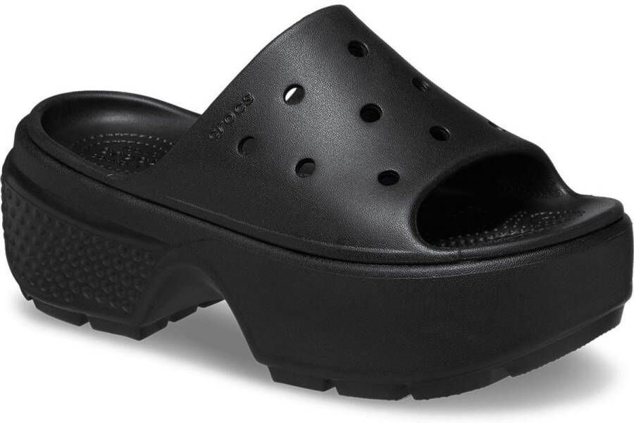 Crocs Stomp Slippers Zwart