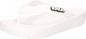 Crocs Teenslippers Classic Platform Flip W met plateau