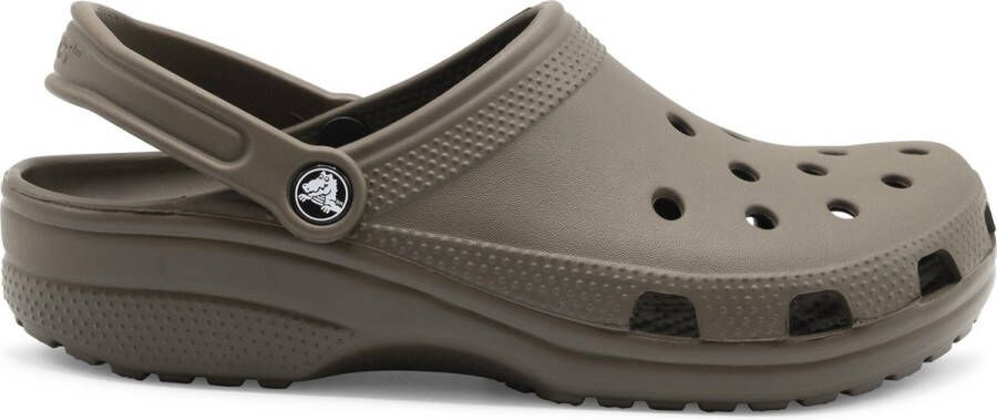 Crocs Classic Slippers en Sandalen Bruin Maat: 43-44 Thermoplastische Foot Locker