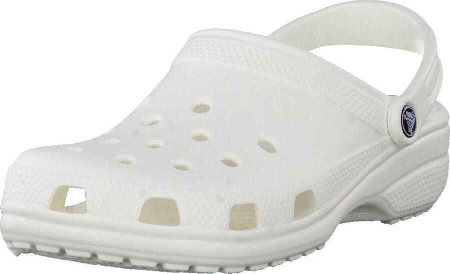 Crocs Classic Slippers en Sandalen Wit Maat: 46-47 Thermoplastische Foot Locker - Foto 4