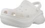 Crocs W Classic Bae Clog 206302-100 Vrouwen Wit slippers - Thumbnail 4