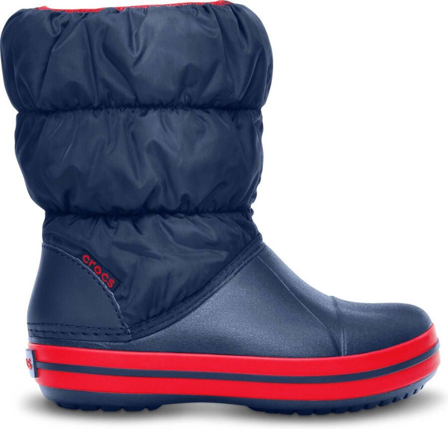Crocs Winter Puff Laarzen Kinderen blauw rood Schoen