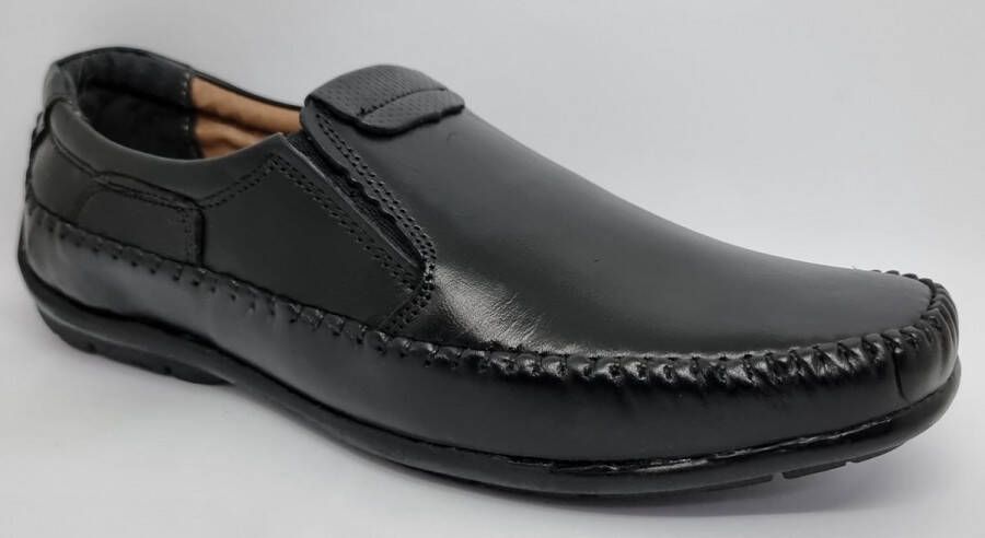 Hitman Schoenen Combine Heren Schoenen 100% Echt Leer Loafers Heren Instappers Heren Extra Grote Maten Bruin