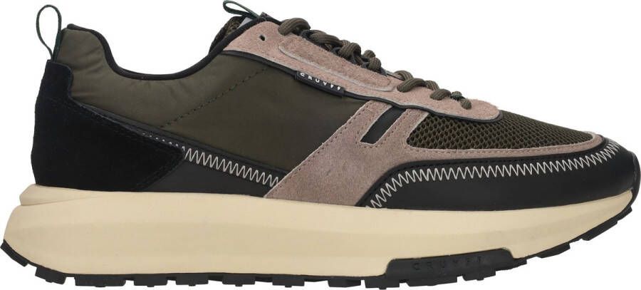 Cruyff Groene Sportieve Leren Sneaker Green