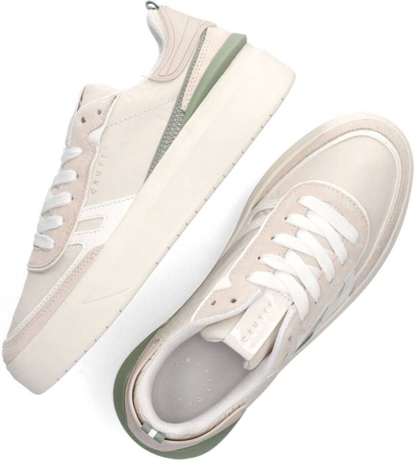 Cruyff Cambria Dames Lage sneakers Leren Sneaker Dames Wit - Foto 3