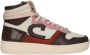 Cruyff Campo High Lux Veterboot Vrouwen Beige paars - Thumbnail 1
