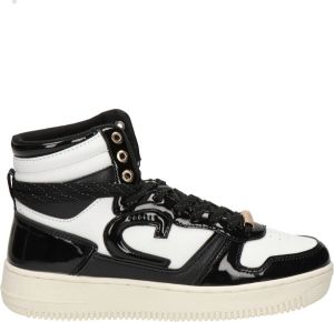 Cruyff Campo High Lux dames sneaker Zwart wit