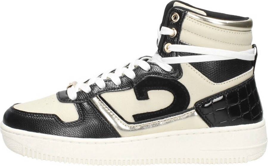 Cruyff Campo High Lux Hoge sneakers Leren Sneaker Dames Wit - Foto 3