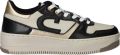 Cruyff Campo Low Lux Tall Sneakers Dames Zwart - Zwart