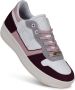 Cruyff Campo Low Lux wit Bordeaux sneakers dames (CC223943301) - Thumbnail 1
