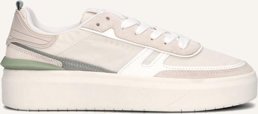 Cruyff Cambria Dames Lage sneakers Leren Sneaker Dames Wit - Foto 4
