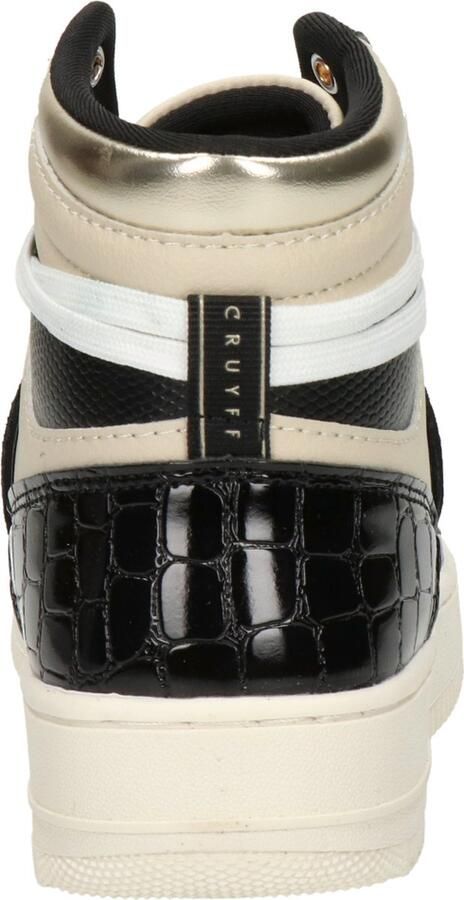 Cruyff Campo High Lux Hoge sneakers Leren Sneaker Dames Wit - Foto 9
