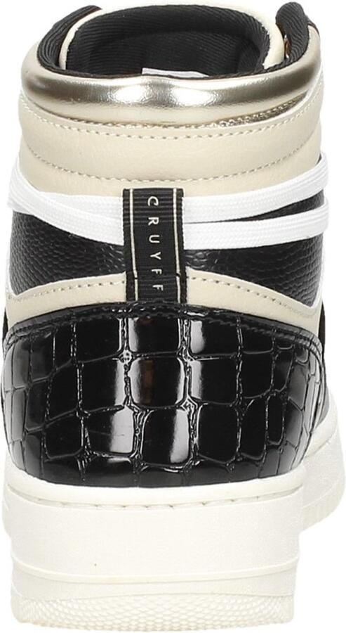 Cruyff Campo High Lux Hoge sneakers Leren Sneaker Dames Wit - Foto 7
