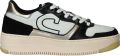 Cruyff Campo low lux black gold Zwart Leerlook Lage sneakers Dames - Zwart