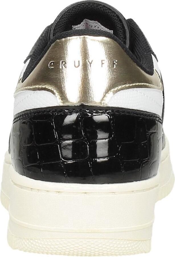 Cruyff Campo Low Lux Black Gold Zwart Leer Lage sneakers Dames - Foto 2