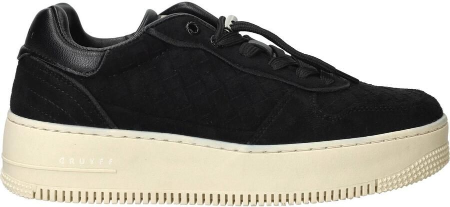 Cruyff Campo Tall Sneakers Jongens Zwart
