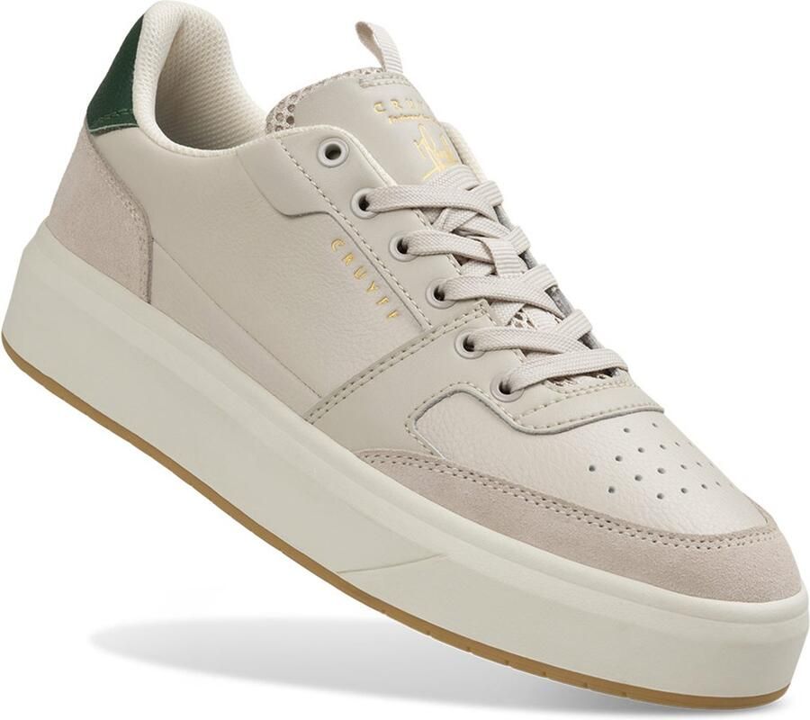 Cruyff Endorsed Pro beige groen sneakers heren (C )