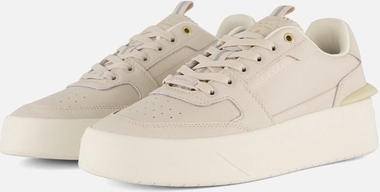 Cruyff Endorsed Tennis Sneakers Heren Leren Sneaker Beige - Foto 2