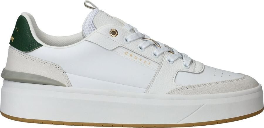 Cruyff Endorsed Tennis Sneakers Leren Sneaker Wit