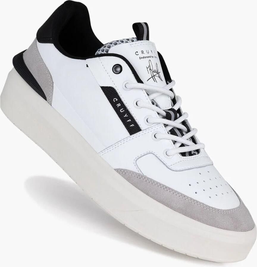 Cruyff Endorsed Tennis Lage sneakers Leren Sneaker Heren Wit - Foto 2
