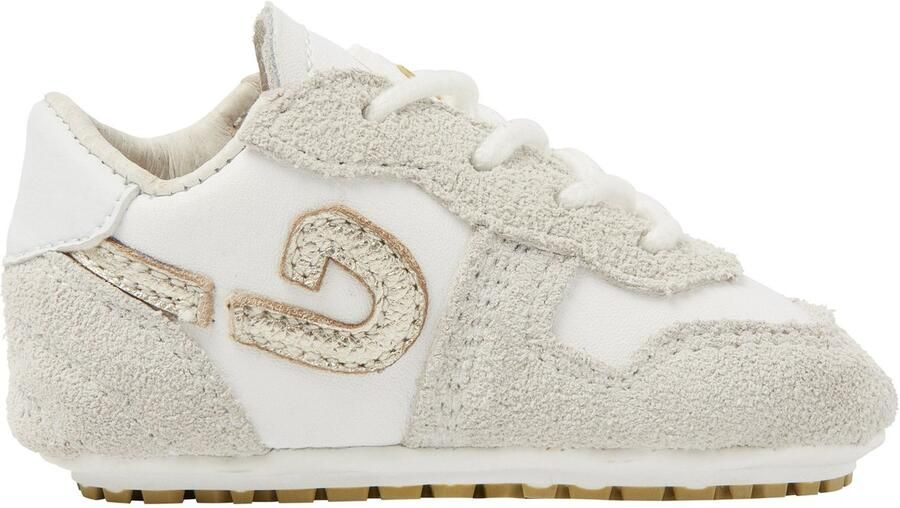 Cruyff Faas Junior Baby Schoentjes Wit Goud