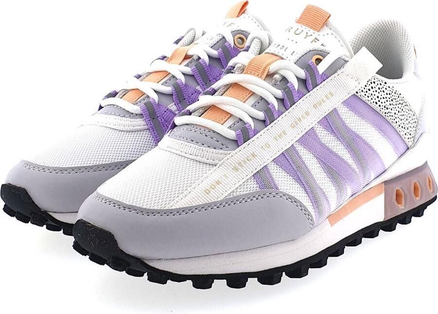 Cruyff Fearia wit paars sneakers dames (CC231970999) - Foto 3