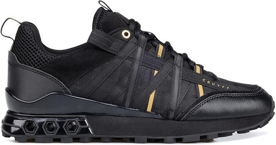 Cruyff Fearia Hex Tech sneakers zwart Mesh Heren