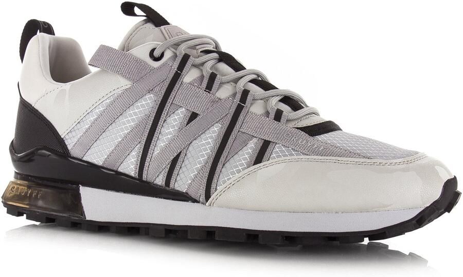 Cruyff Fearia | Lt. Grey Black Grijs Textiel Lage sneakers Heren - Foto 2