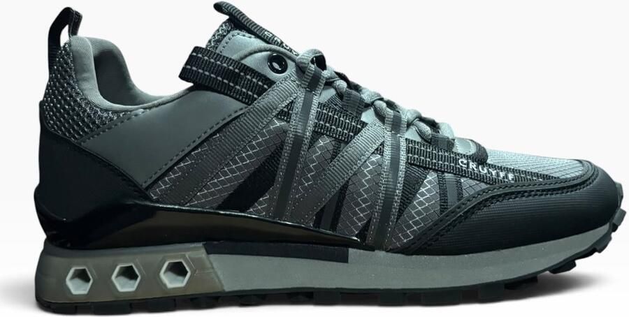 Cruyff Fearia Sneakers Kinderen- Grijs Zwart