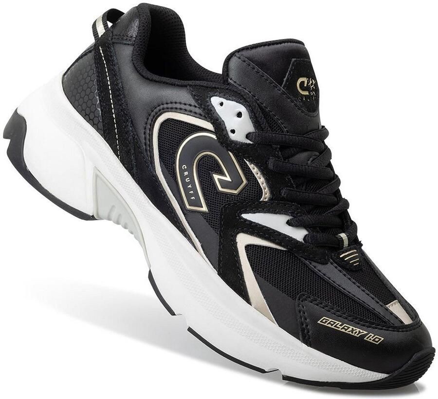 Cruyff Galaxy Runner zwart goud sneakers dames (C )