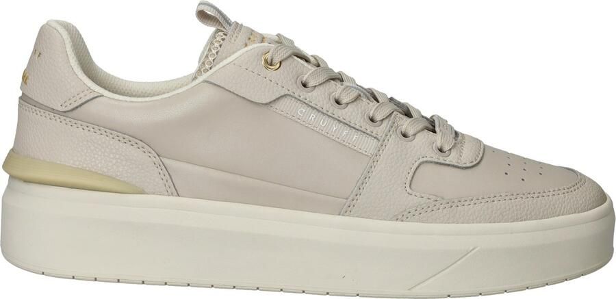 Cruyff Endorsed Tennis Sneakers Heren Leren Sneaker Beige