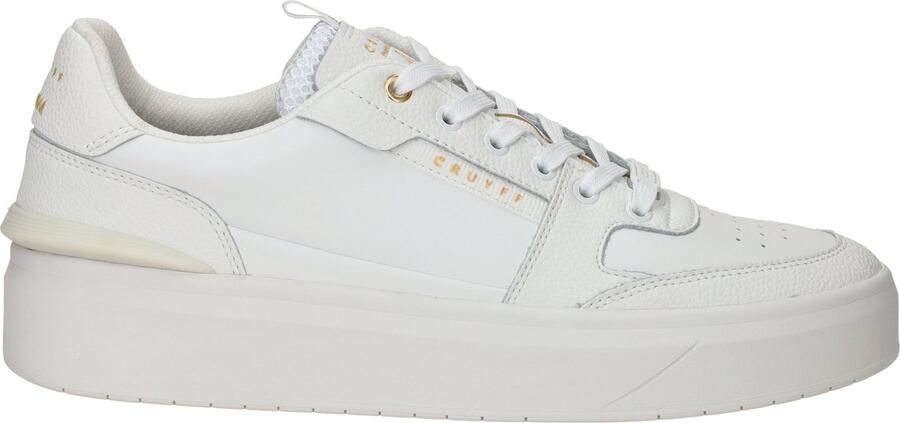 Cruyff Endorsed Tennis White Wit Mesh Lage sneakers Heren