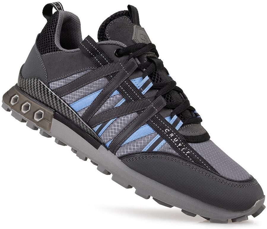 Cruyff Hex Fearia grijs blauw sneakers heren (C )