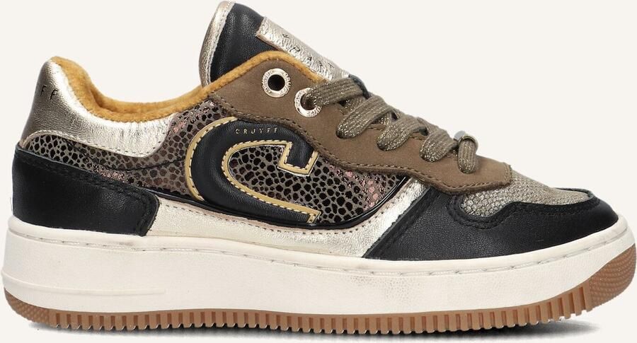 Cruyff Junior Campo Low Sneakers Meisjes Zwart