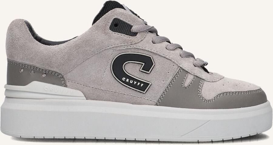 Cruyff Junior Chido Sneakers Jongens Leren Sneaker Grijs