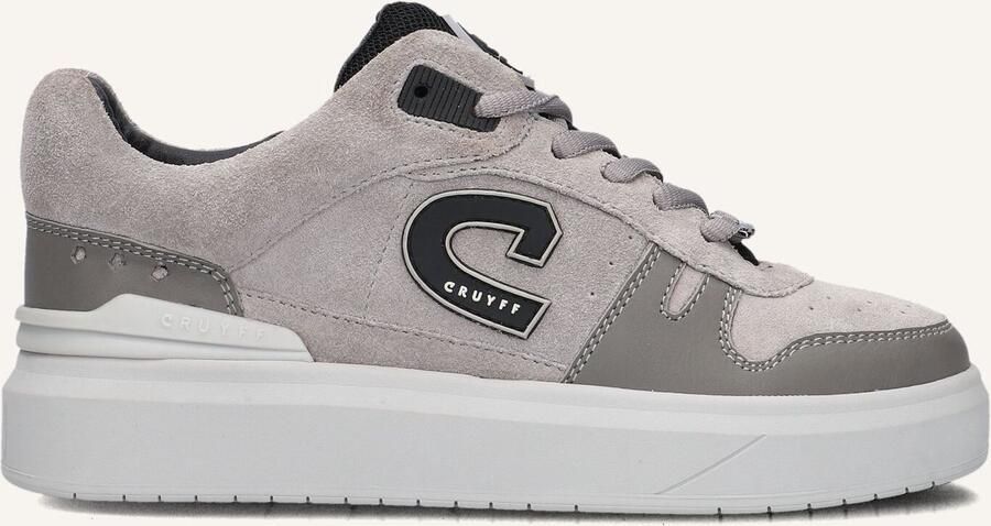 Cruyff Junior Chido Sneakers Jongens Leren Sneaker Grijs