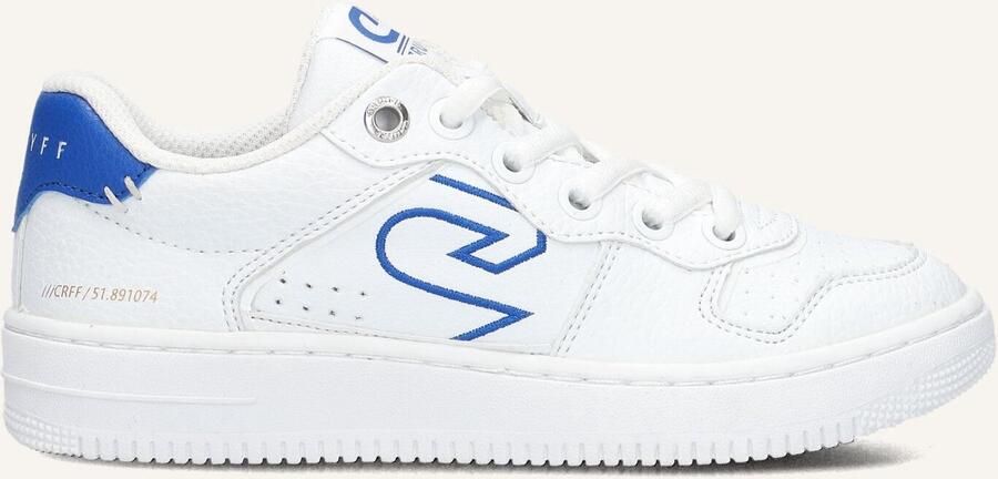 Cruyff Junior Royal C Sneakers Jongens Leren Sneaker Wit