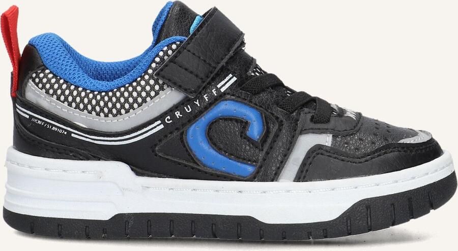 Cruyff Junior Raval Velcro Sneakers Jongens Zwart
