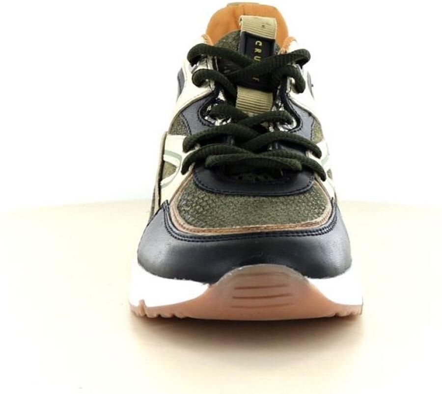 Cruyff leren sneakers met panterprint kaki zwart goud Groen Meisjes Leer - Foto 4