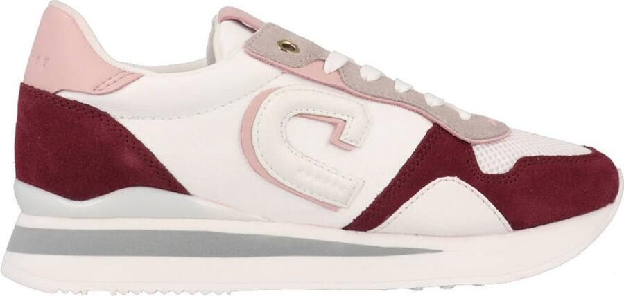 Cruyff Parkrunner Lux wit bordeaux rood sneakers (CC223973301) - Foto 2